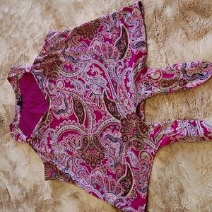 Dressy, colorful top